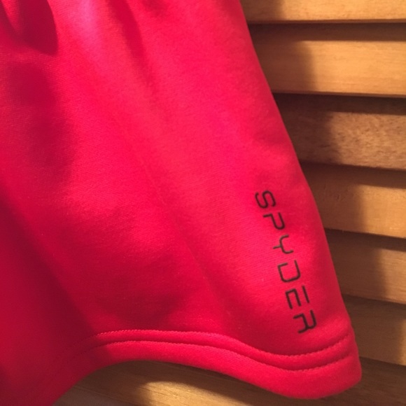 Spyder Red and Black Shorts - Picture 3 of 8